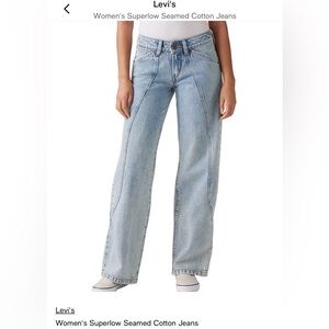 Levi's Light Blue Flare Jeans